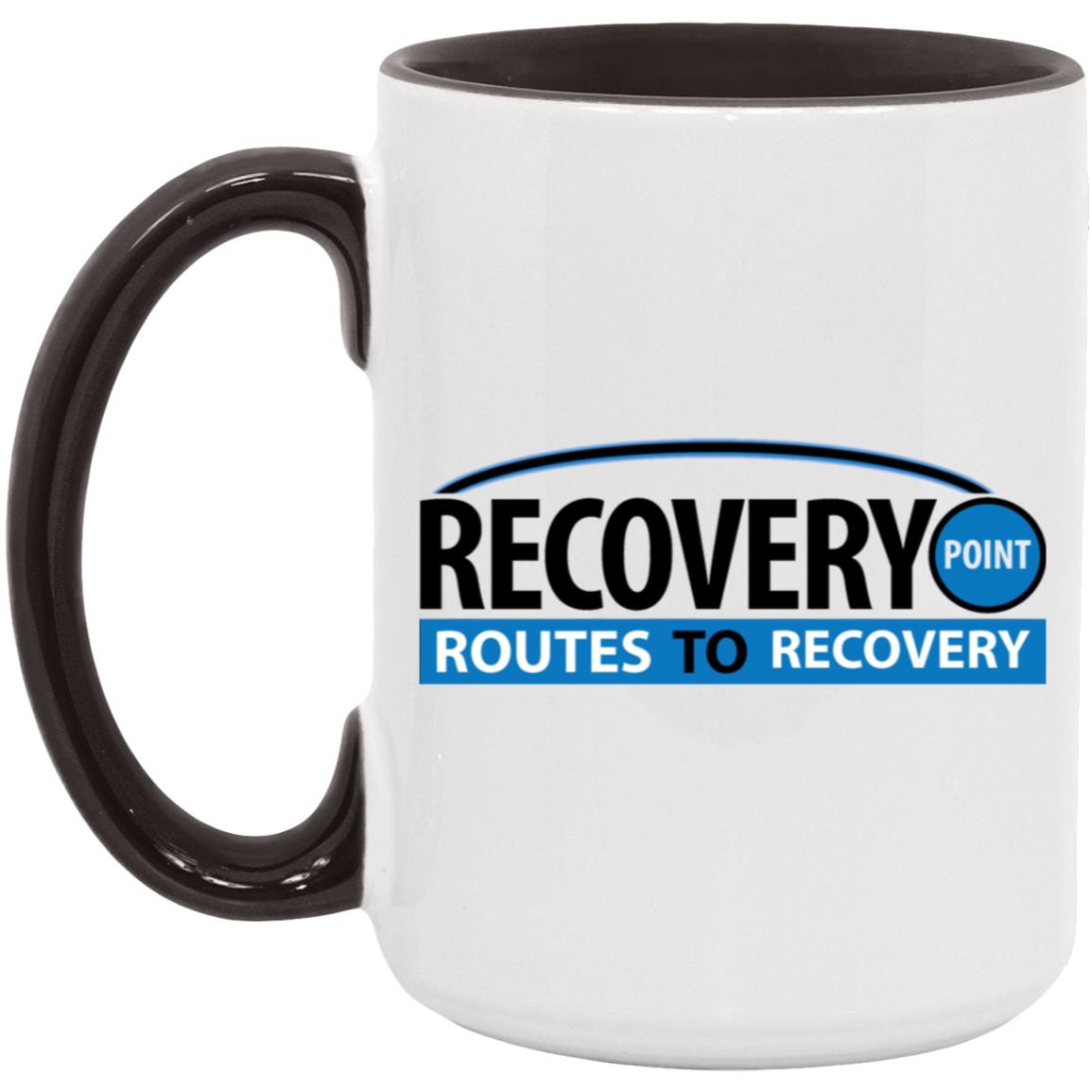 Routes to Recovery 15oz Accent Mug