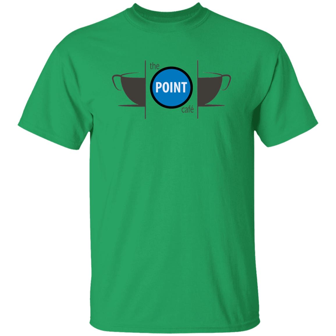 The Point Cafe 5.3 oz. T-Shirt (Dark Logo)