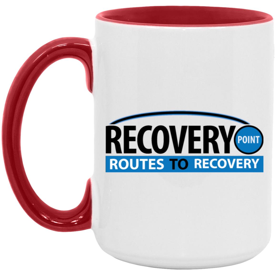 Routes to Recovery 15oz Accent Mug