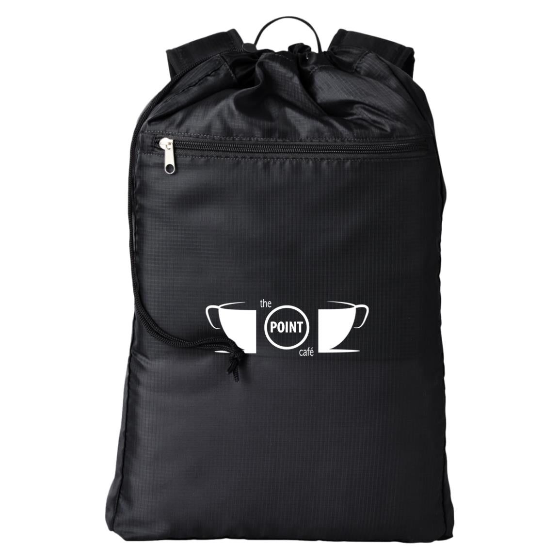 The Point Cafe Getaway Cinchback Backpack