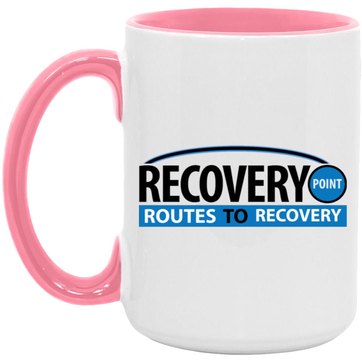 Routes to Recovery 15oz Accent Mug