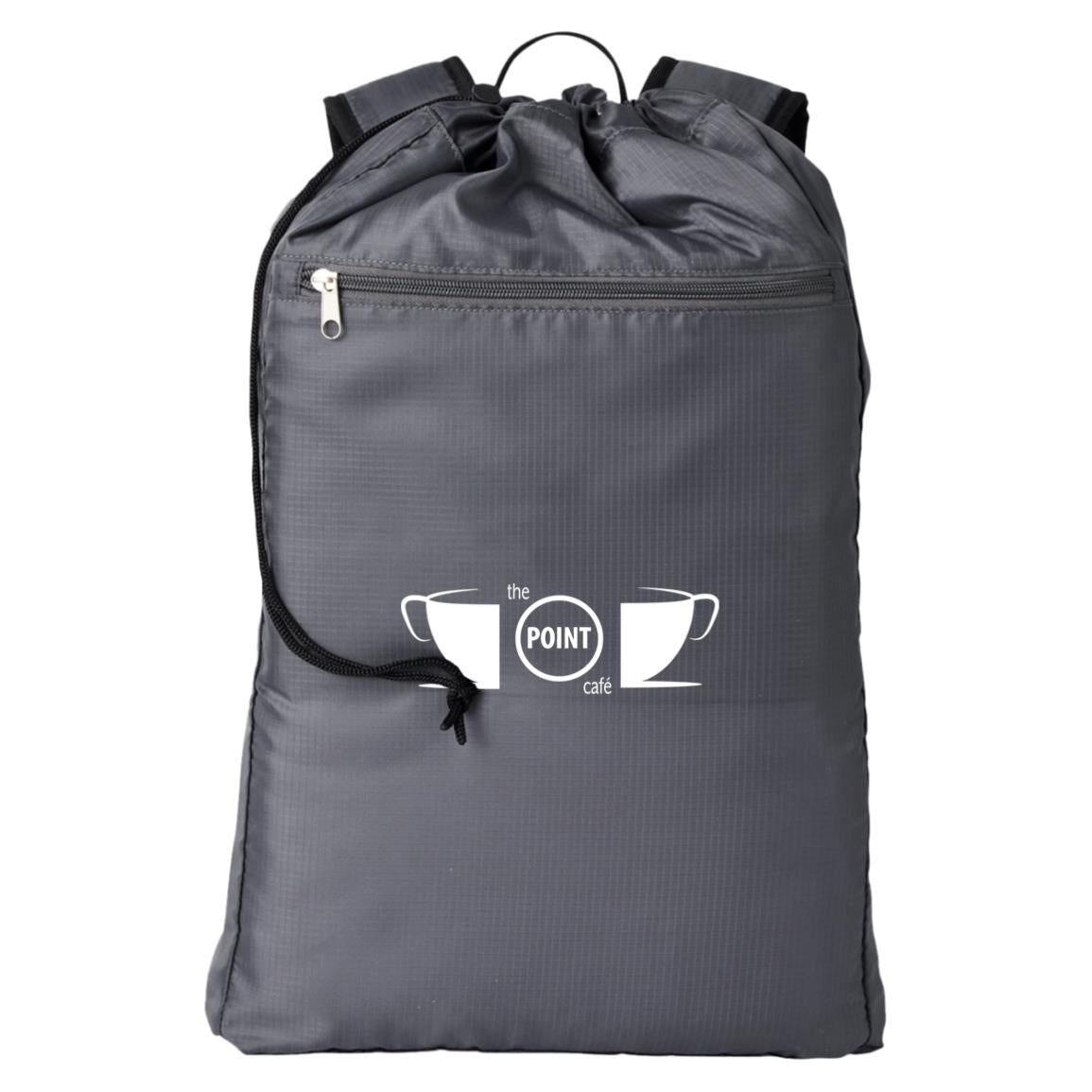 The Point Cafe Getaway Cinchback Backpack