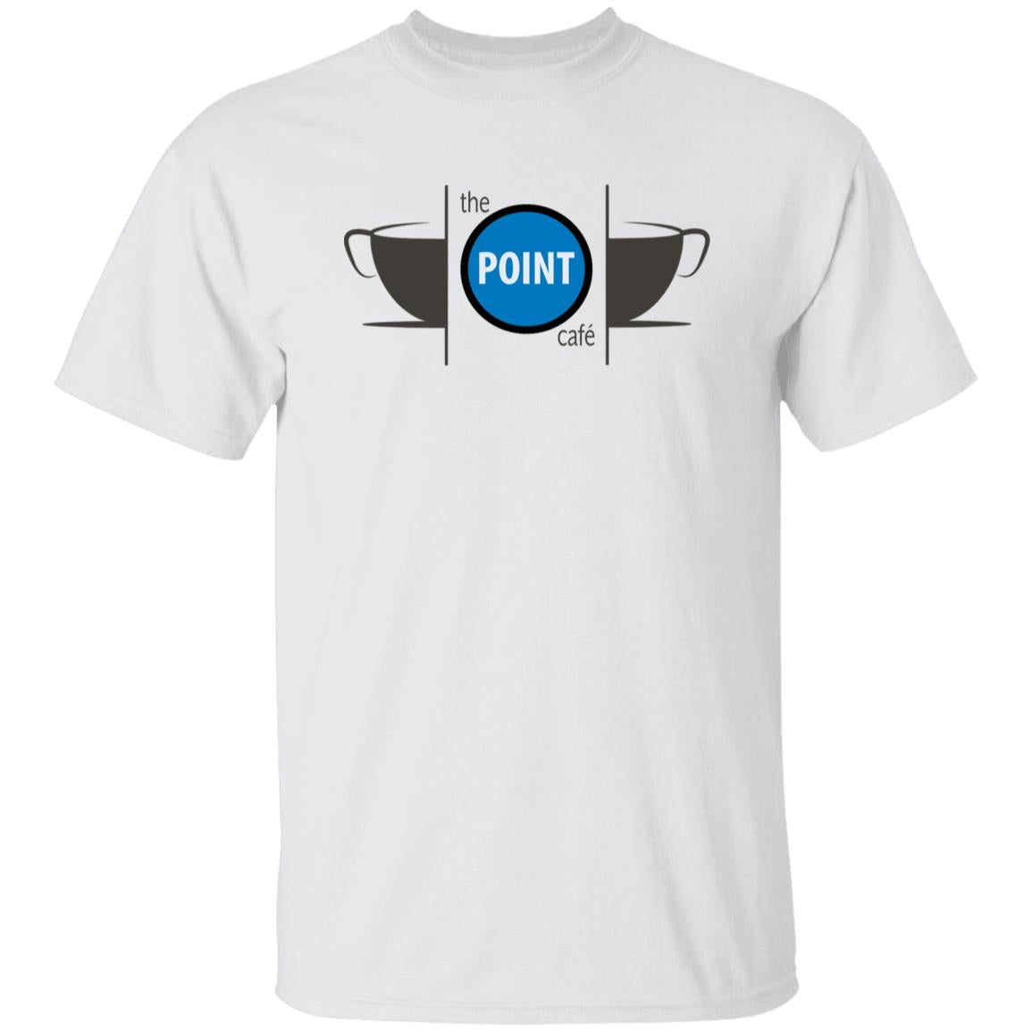 The Point Cafe 5.3 oz. T-Shirt (Dark Logo)