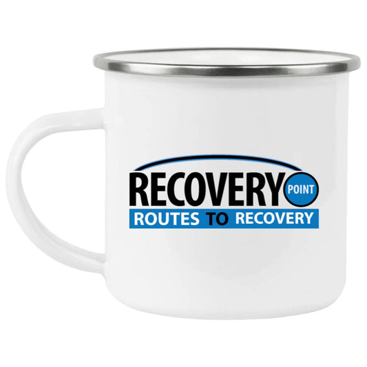 Routes to Recovery Enamel Mug