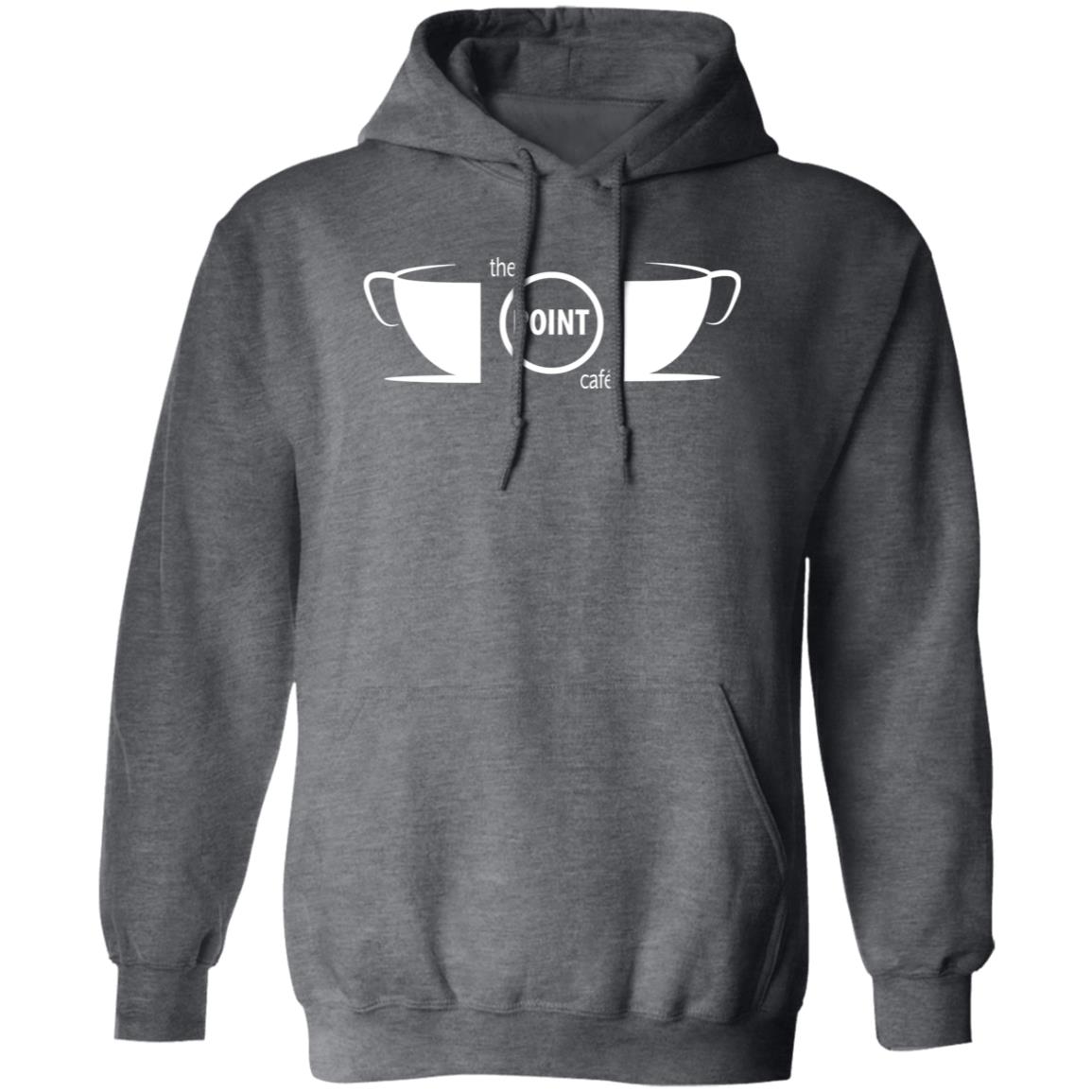 The Point Cafe Pullover Hoodie (White Logo)