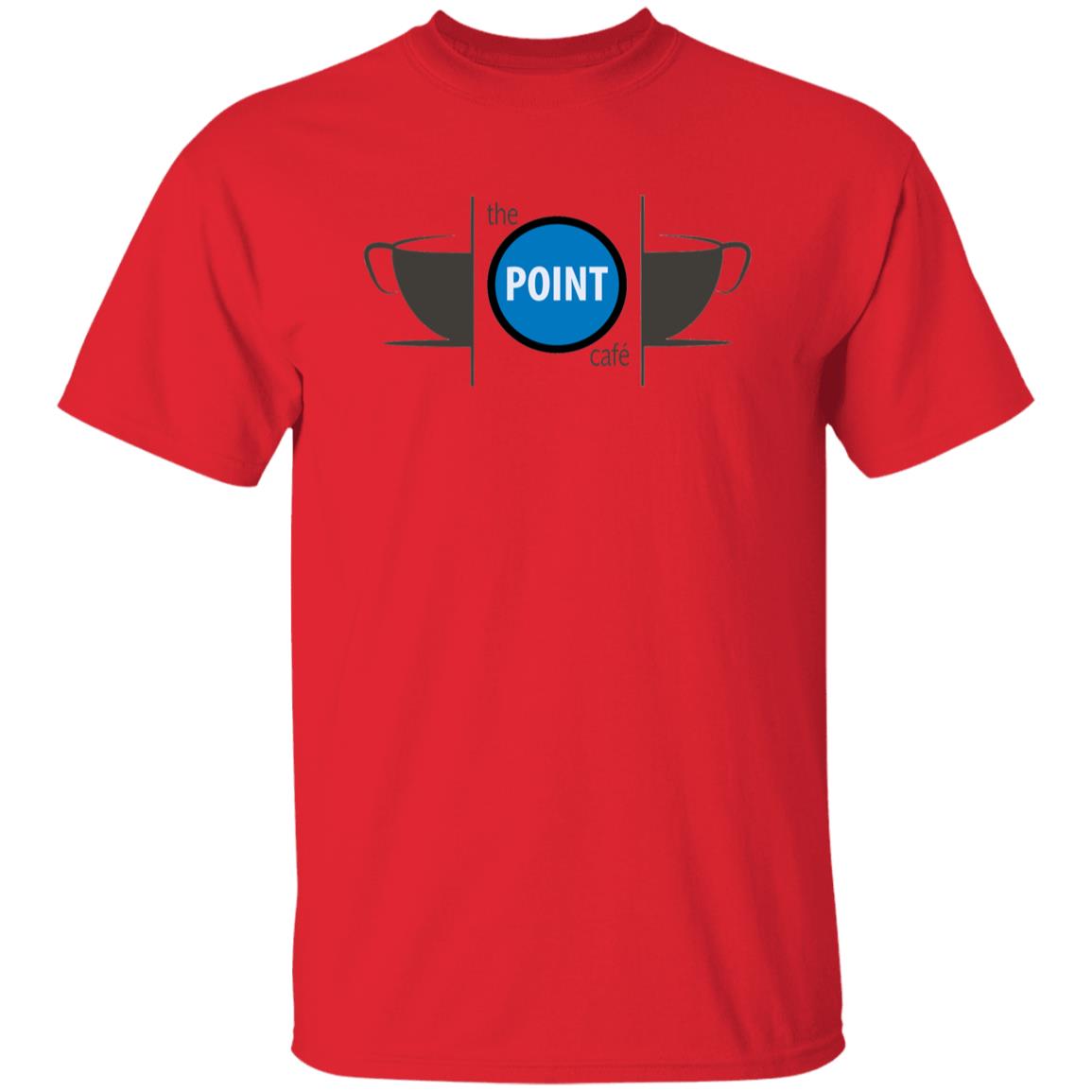 The Point Cafe 5.3 oz. T-Shirt (Dark Logo)