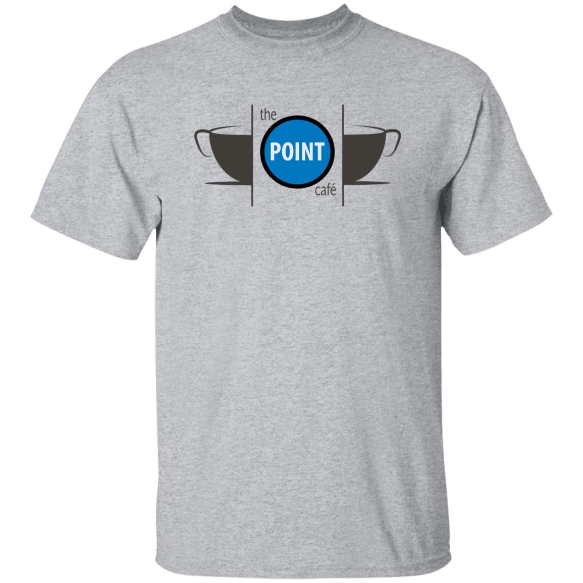 The Point Cafe 5.3 oz. T-Shirt (Dark Logo)